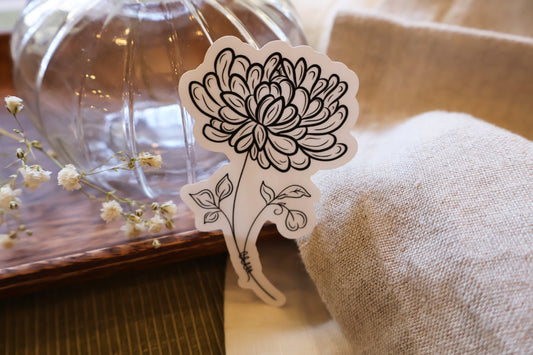 NOVEMBER - CHRYSANTHEMUM