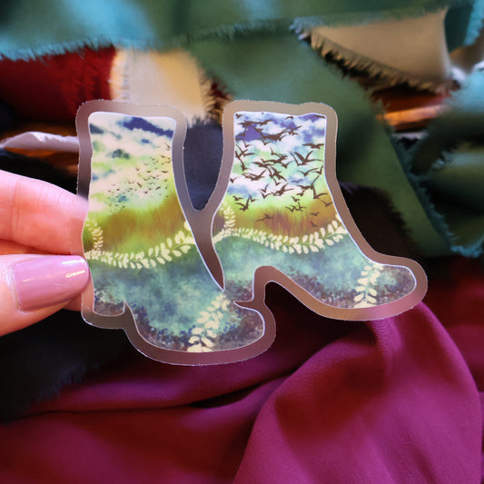 GRASSY BOOTS