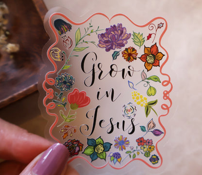 GROW IN JESUS