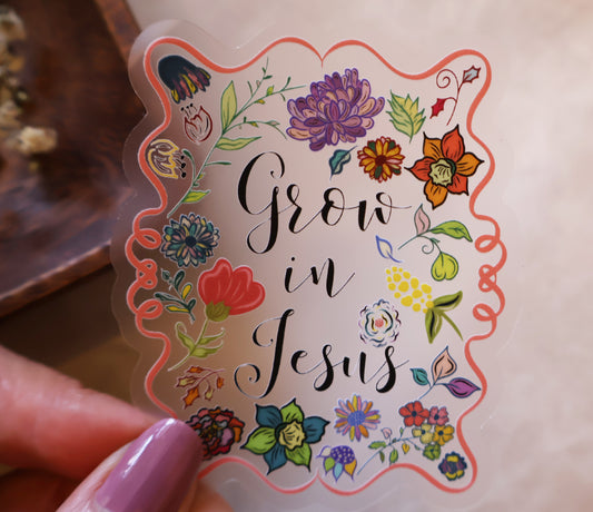 GROW IN JESUS